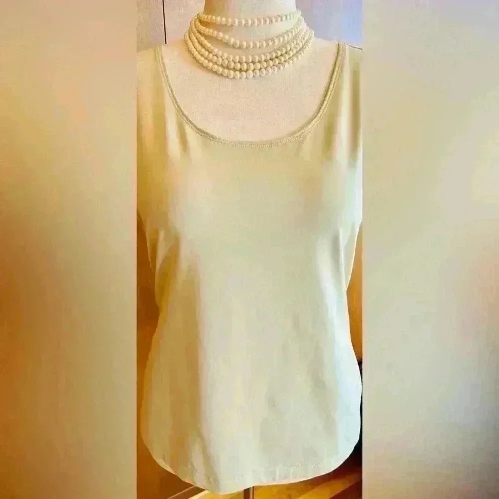 2-PIECE:  CHICO'S TUNIC BLOUSE AND UNDERPINNING SHELL, CHICO'S SIZE 3 LARGE - Picture 2 of 6